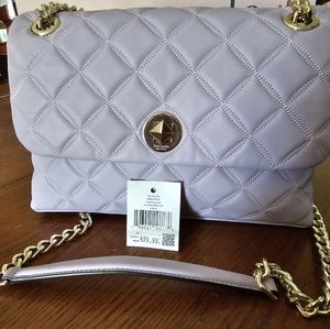 Kate Spade Natalia Medium Flap Quilted Leather Bag